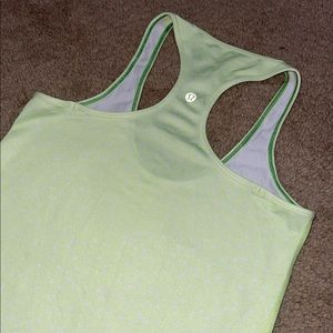 Lululemon polka dot tank top